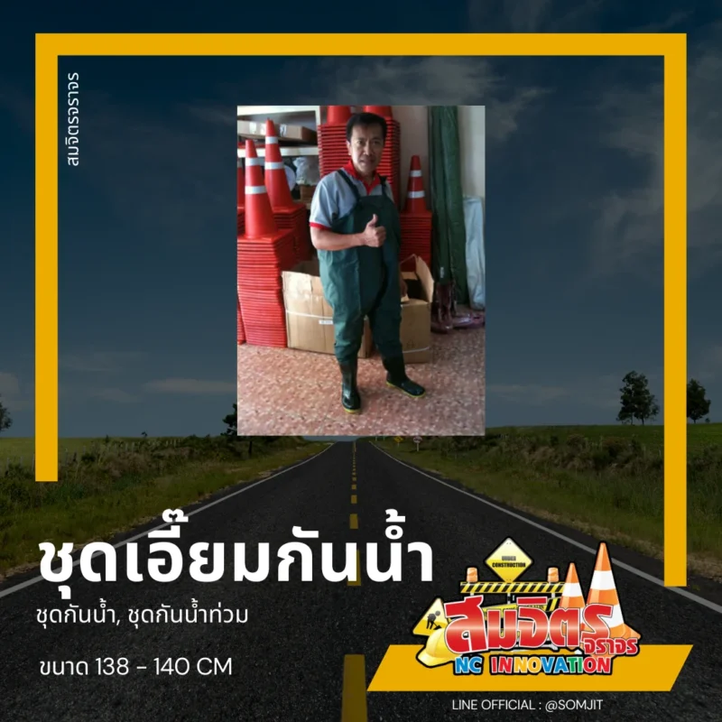 ชุดเอี๊ยมกันน้ำ